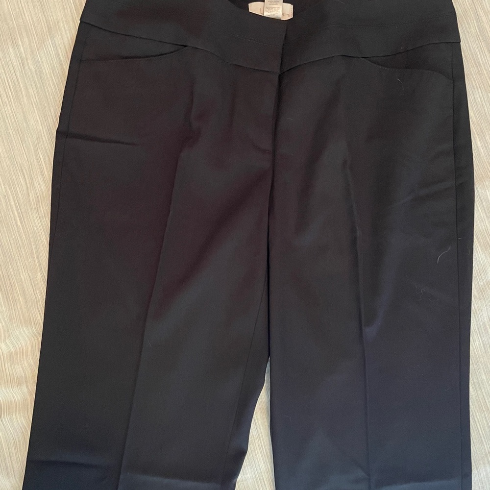 LOFT Black Original Women's Pants Trousers Size 4P